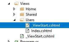 Multiple ViewStart files
